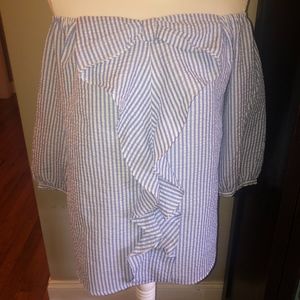 Women's Seersucker Top